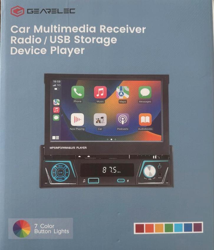 Autoradio Multimedia Receiver - Nieuw!, Auto diversen, Autoradio's, Nieuw, Ophalen of Verzenden