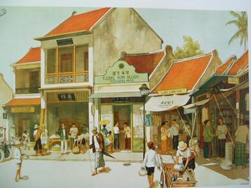 Schoolplaten van Nederlands-Indië. beschikbaar voor biedingen