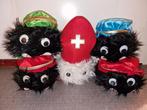 Sinterklaas en Zwarte Piet Pieten grote wuppies knuffels, Diversen, Sinterklaas, Ophalen of Verzenden, Zo goed als nieuw