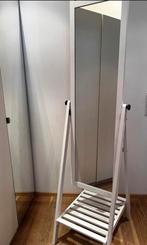 IKEA Isfjorden staande spiegel wit, Huis en Inrichting, Woonaccessoires | Spiegels, Minder dan 50 cm, 150 tot 200 cm, Rechthoekig