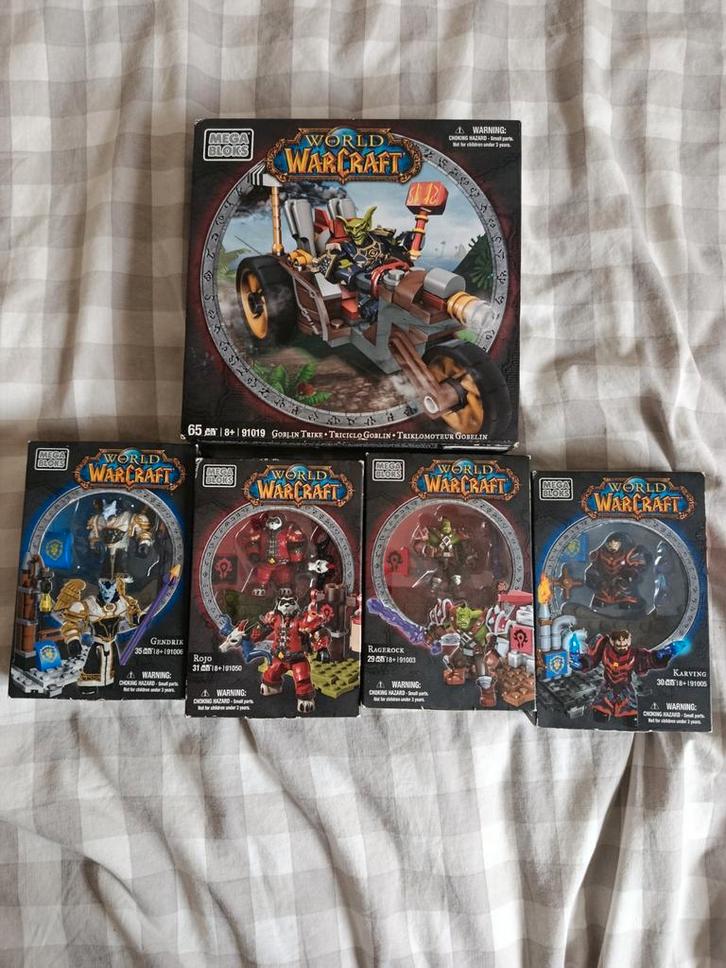 World of Warcraft Actiefiguren - Mega Bloks, Kinderen en Baby's, Speelgoed | Bouwstenen, Ophalen of Verzenden