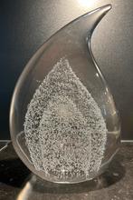 Zeldzaam Leerdam Kristalglas Zeilboot Marel Potas Bel 6,2kg, Antiek en Kunst, Ophalen of Verzenden