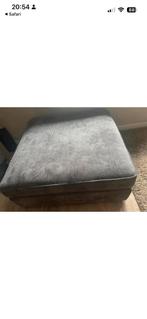 Antraciete hocker, Huis en Inrichting, Ophalen, Vierkant, 100 tot 125 cm, Zo goed als nieuw