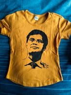 Geel T-shirt met print balkende cda, Kinderen en Baby's, Babykleding | Maat 74, Gebruikt, Jongetje of Meisje, Ophalen of Verzenden