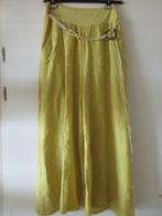 Broekrok linnen okergeel maat s/m, Kleding | Dames, Broeken en Pantalons, Maat 38/40 (M), Geel, Ophalen of Verzenden, Zo goed als nieuw