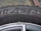 4 mercedes  alu velgen  met Goodyear banden., Auto-onderdelen, 18 inch, Banden en Velgen, Ophalen of Verzenden, Zomerbanden