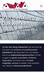 Van den Berg Dakwerken, Diensten en Vakmensen, Dakdekkers en Rietdekkers, 24-uursservice, Overige dakdekking