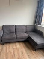 Bank - 3 jaar gebruikt - moet snel weg!, Huis en Inrichting, Banken | Bankstellen, Ophalen, Gebruikt, Hoekbank, Stof