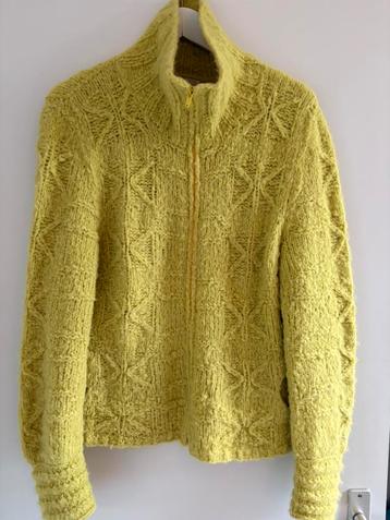 Inti knitwear vest Ice bomber in ginger maat L beschikbaar voor biedingen