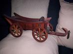 OUDE NIEUWE houten boerenkar, Antiek en Kunst, Ophalen of Verzenden