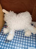 Texel schaap knuffel wit met lange slierten 32 cm groot, Ophalen of Verzenden, Overige typen
