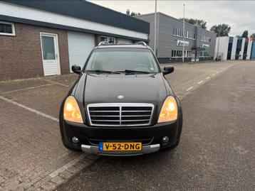 SsangYong Ssangyong 2.7 cdi 2007 Zwart apk Clima navi marge beschikbaar voor biedingen