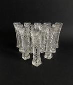 12  x Messenlegger Kristal Glas9 cm, Antiek en Kunst, Antiek | Glas en Kristal, Ophalen of Verzenden