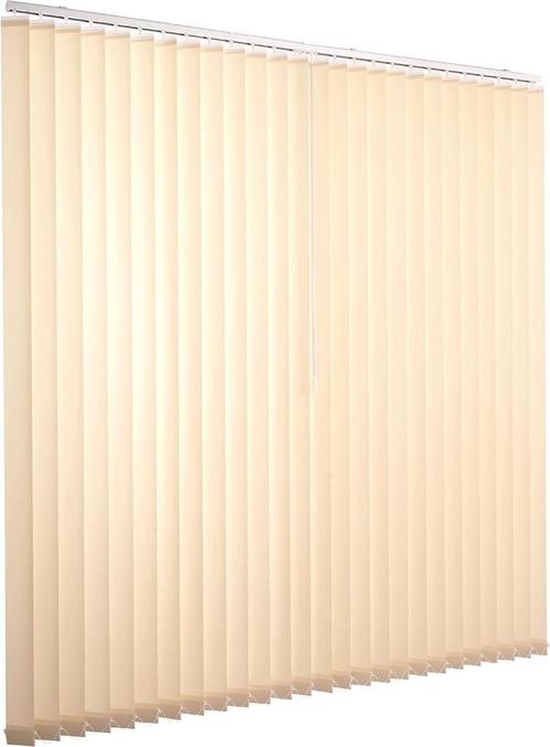 Ventanara Slats verticale lamellen, beige, 2 x 116 x 180 cm, Huis en Inrichting, Stoffering | Gordijnen en Lamellen, Zo goed als nieuw