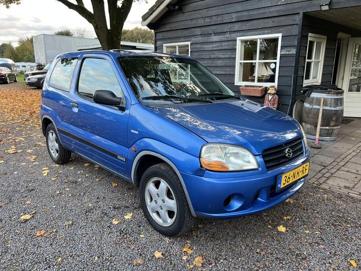 Suzuki Ignis 1.3-16V S-Limited "GEEN APK" (bj 2003), Auto's, Suzuki, Bedrijf, Te koop, Ignis, Airbags, Airconditioning, Alarm