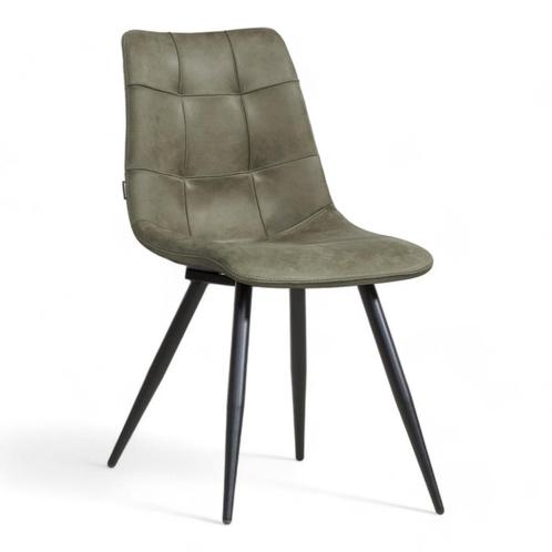 MX Sofa Eetkamerstoel Peak | Steel | Microvezelstof, Huis en Inrichting, Stoelen
