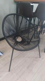 Loungestoel, Ophalen, Zo goed als nieuw, Zwart, Eén