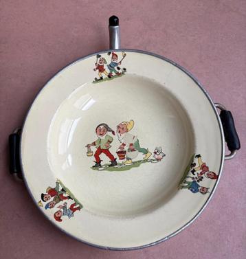 Vintage warmwaterbord / warmhoudbord beschikbaar voor biedingen