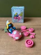 40265 smurf smurfin roze auto schlumpf schleich peyo, Ophalen of Verzenden, Zo goed als nieuw
