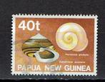 postzegels Papoea Nieuw Guinea  schelpen  Michel 627, Ophalen of Verzenden, Gestempeld