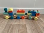 HEMA houten trein, Ophalen of Verzenden, Zo goed als nieuw, Duw- of Trekspeelgoed