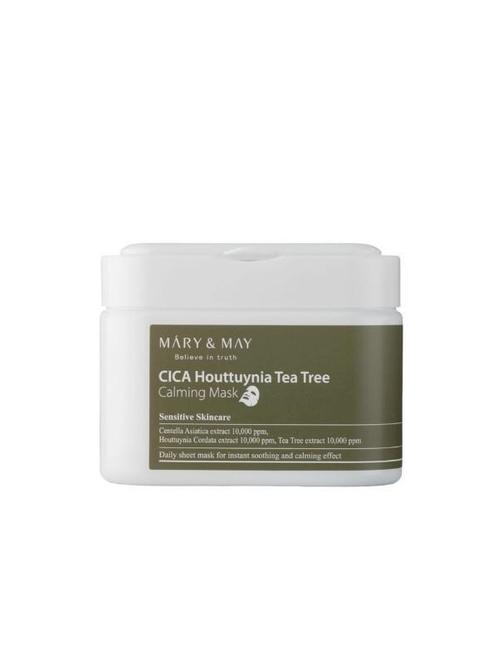 Mary & May: Tea Tree Mask / WEBSHOP LEEGVERKOOP, Sieraden, Tassen en Uiterlijk, Uiterlijk | Gezichtsverzorging, Nieuw, Verzorging