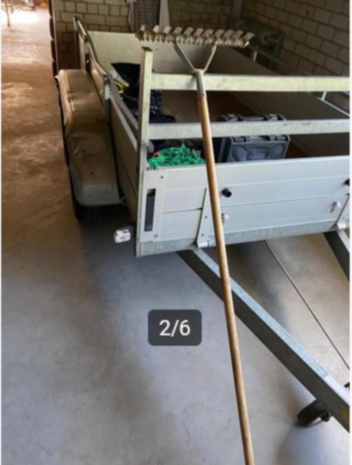 Verticuteerhark van Gamma, inclusief grip en steel, Tuin en Terras, Hand-tuingereedschap, Gebruikt, Overige soorten, Ophalen