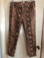 Geel-zwarte pythonprint broek, als nw. IVY BEAU, mt. 46., Geel, Maat 46/48 (XL) of groter, Ophalen of Verzenden, Zo goed als nieuw