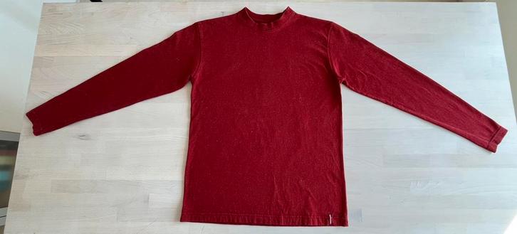 Report rood T-shirt lange mouw maat S, Kleding | Heren, T-shirts, Zo goed als nieuw, Maat 46 (S) of kleiner, Rood, Ophalen of Verzenden