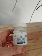 Witte Plakkaatverf - Gouache 50ml, Hobby en Vrije tijd, Ophalen, Gebruikt, Overige typen