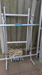 Euroscaffold solar lift, Ophalen, Gebruikt, Gevelsteiger, 5 meter of hoger