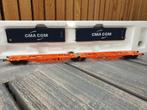Mehano 55913 container wagen h0, Ophalen of Verzenden, Zo goed als nieuw, Gelijkstroom, Overige merken