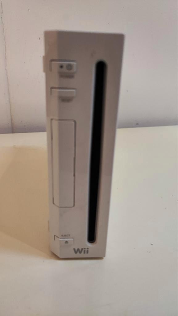 Nintendo Wii - Witte Console (compleet set), Spelcomputers en Games, Spelcomputers | Nintendo Wii, Gebruikt, Zonder controller