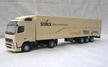 Lion Volvo fh globetrotter + opl. Storck merci werthers beschikbaar voor biedingen