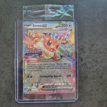 Eevee Ex Stamped & Sealed Prismatic Evolutions Mint beschikbaar voor biedingen