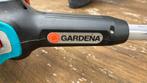 Accu strimmer (Gardena) met onbekend defect + accu en lader, Gebruikt, Accu, Ophalen of Verzenden, 10 tot 30 cm