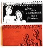 NIEUW stempel Vintage Girls Friend Script Paperbag Studios, Nieuw, Ophalen of Verzenden, Unmounted stempel