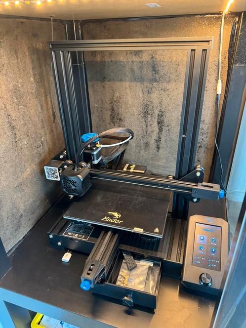 Ender 3 V2 3D Printer, Computers en Software, 3D Printers, Zo goed als nieuw, Ophalen of Verzenden