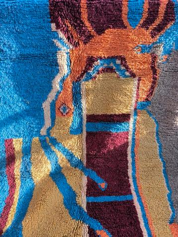 Prachtige grote Beni Ourain / Marokkaanse Berber / Boujaad  beschikbaar voor biedingen