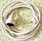 5M geaarde Stroom Verlengkabel wit., Ophalen, Gebruikt, Kabel of Snoer