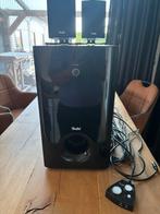 Teufel Subwoofer + Boxen - Complete Set, Ophalen of Verzenden, Gebruikt, Subwoofer, Overige merken