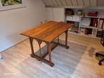 Unieke eikenhouten tafel 118x83x76 cm, Huis en Inrichting, Ophalen, Gebruikt, 100 tot 150 cm, Eikenhout