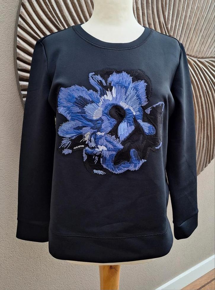 Nieuw! Prachtige sweater Claudia Sträter,  36, Kleding | Dames, T-shirts, Nieuw, Maat 36 (S), Blauw, Lange mouw, Ophalen of Verzenden