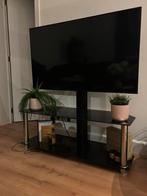 TV meubel/standaard., Huis en Inrichting, Kasten | Televisiemeubels, Ophalen, Minder dan 100 cm, 25 tot 50 cm, Glas