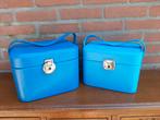 Vintage mooie blauwe beautycases., Ophalen of Verzenden, Zo goed als nieuw