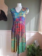Eroke mooie kleurrijke jurk IT 42 NL 38 Gratis Verzenden, Maat 38/40 (M), Overige kleuren, Verzenden, Zo goed als nieuw