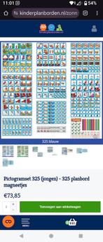 Planbord pictogrammen set 325, Ophalen of Verzenden, Zo goed als nieuw
