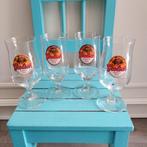 Grolsch herfstbok bierglazen set van 4, Grolsch, Glas of Glazen, Gebruikt, Ophalen of Verzenden