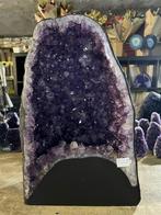 Amethist geode (97) mooi diep paars van kleur, Ophalen of Verzenden, Mineraal