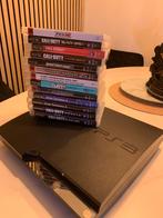 Ps3 met 13 spellen, 1 speler, Ophalen of Verzenden, Zo goed als nieuw, Vanaf 7 jaar